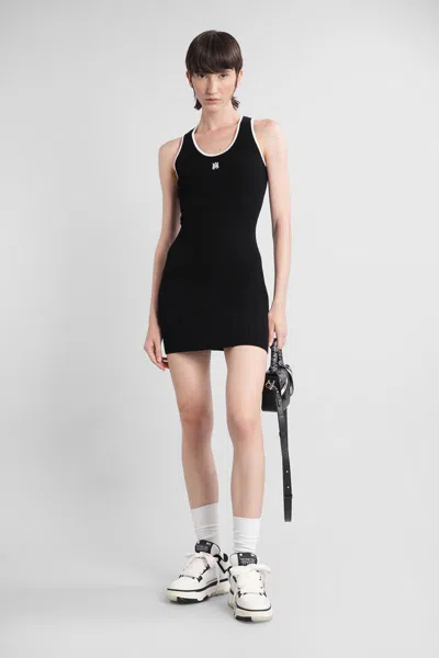 Amiri Mini Dress In Black