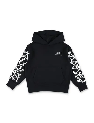 Amiri Mini Graphic Hoodie For Boys In Black