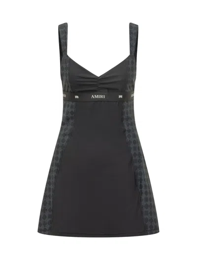 Amiri Mini Motif Monogram Suit In Black