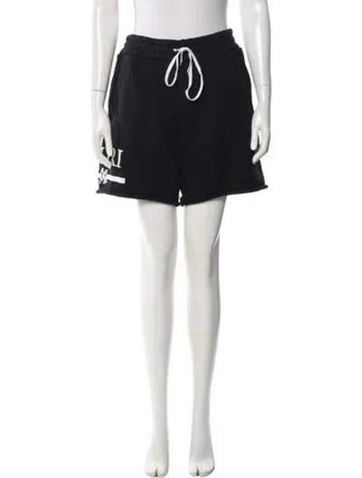 Pre-owned Amiri Mini Shorts In Black