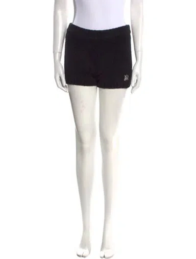 Pre-owned Amiri Mini Shorts W/ Tags In Black
