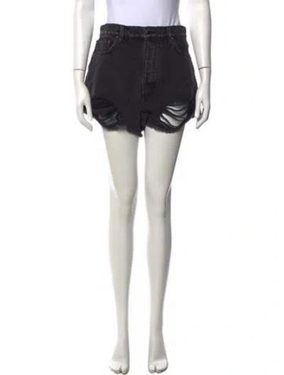 Pre-owned Amiri Mini Shorts W/ Tags In Black