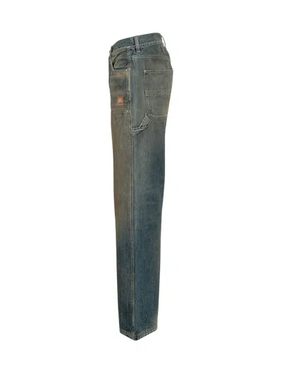 Amiri Minimalist Textured Jeans In Sandstone
