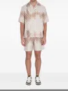 Amiri Monogram Shirt In Neutrals