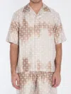 Amiri Monogram Shirt In Beige
