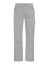 Amiri Striped Cotton Carpenter Pant