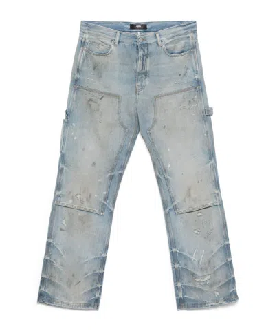 AMIRI MULTI-POCKET DENIM TROUSERS