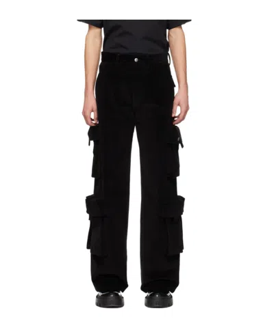 Amiri Multi-pocket Workover Casual Pants In Black