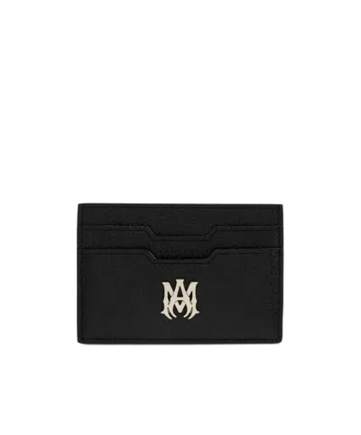 Amiri Multi-slot Card Holder In Black