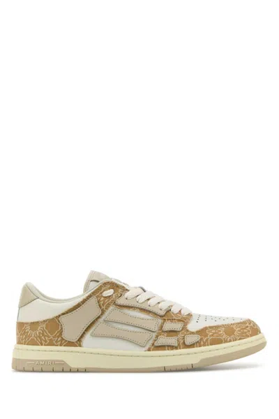 AMIRI MULTICOLOR LEATHER SNEAKERS