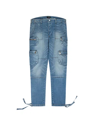 Amiri Multiple-pockets Jeans In Blue