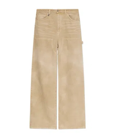 Amiri Multi-pocket Jeans In Brown