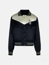 Amiri 'music' Black Polyester Blend Bomber Jacket In Black