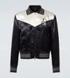 Amiri Ma Music Note Bomber Jacket In Black