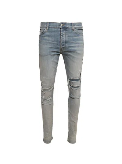 Amiri Music Note Skinny Jean Antique Indigo In Blue