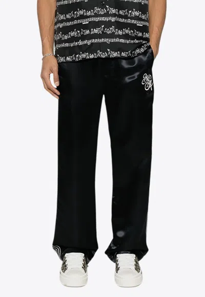 Amiri Music Note Track Trousers In Black