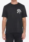 Amiri Music Record Print T-shirt In Black