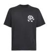 Amiri Music Record Print T-shirt In Black