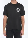 Amiri Music Record Print T-shirt In Black