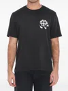Amiri Music Record Print T-shirt In Black