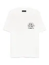Amiri Music Record T-shirt In White