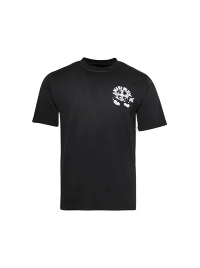 AMIRI AMIRI MUSIC RECORD TEE BLACK