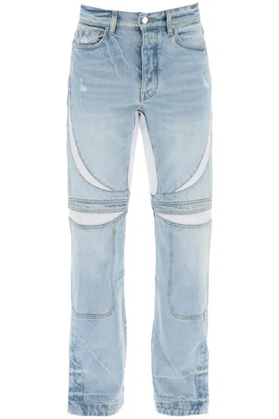 Amiri Blue Mx-3 Jeans In Light Blue