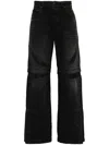 Amiri Mx-3 Straight-leg Jeans In 黑色
