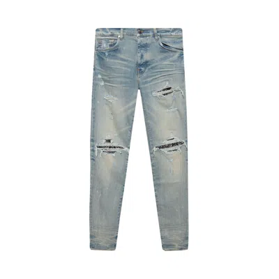 Pre-owned Amiri Mx1 Bandana Jean 'clay Indigo'