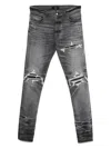 Amiri Mx1 Distressed Skinny Jeans