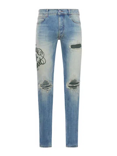 Amiri Mx1 Jeans In Blue