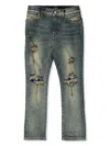 Amiri Belt-loop Jeans In Blue