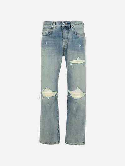 Amiri 'mx1' Light Blue Cotton Jeans
