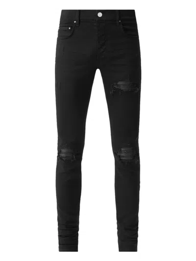 Amiri Mx1 Ripped Jeans In Black