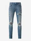 Amiri Mx1 Distressed Skinny Jeans