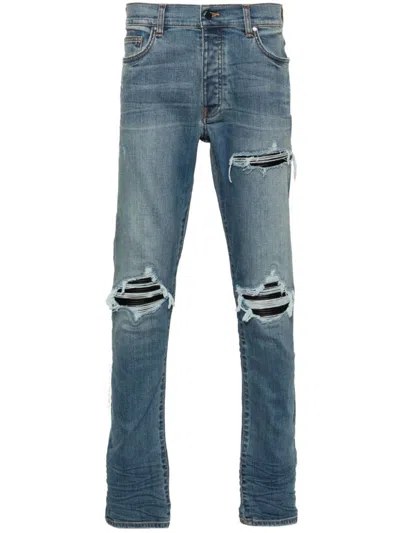 Amiri Mx1 Skinny Jeans In Blue