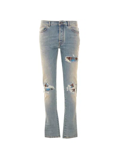 Amiri Mx1 Slim-fit Jeans In Blue