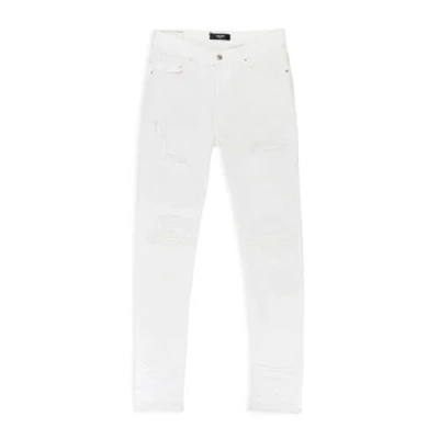 Pre-owned Amiri Mx1 White Skinny Jeans Size 32 $1090