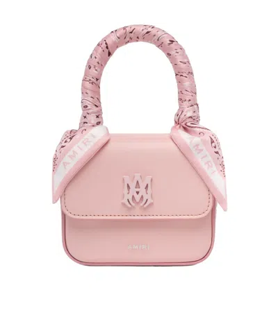 Amiri Nano Ma Shoulder Bag In Pink