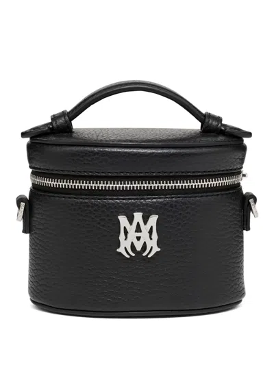 Amiri Nano Top-handle Vanity Bag In Black