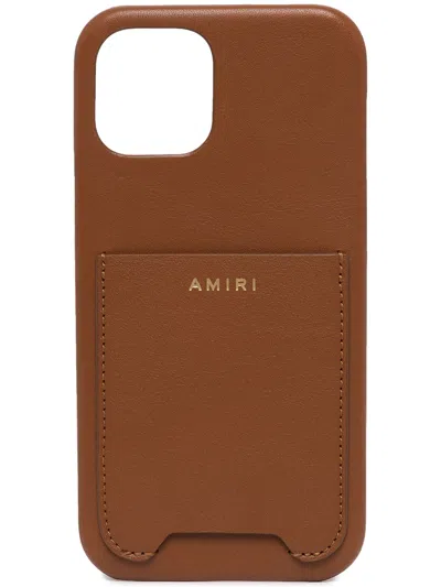 Amiri Nappa Iphone 12 Brown Phone Case "brown"