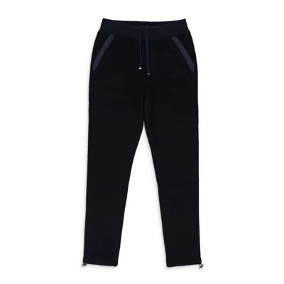 Amiri Navy Track Pants In Black