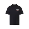 Amiri Mens Neon Lights Graphic-print Cotton T-shirt Black Xl In Black