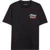 Amiri Mens Neon Lights Graphic-print Cotton T-shirt Black Xl In Black