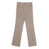 Amiri Checked Trousers In Neutral