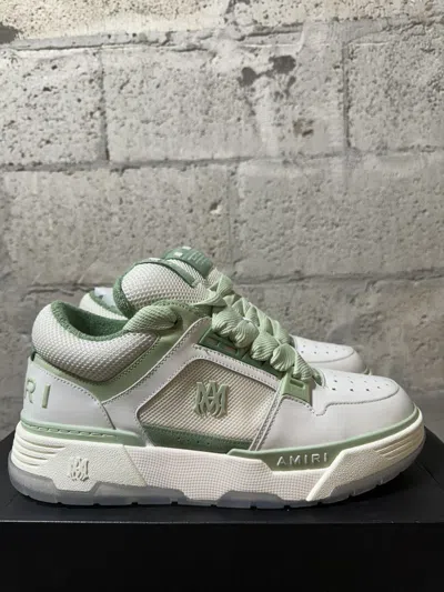 Pre-owned Amiri (new) Ma-1 Mesh Sneakers Mint Green