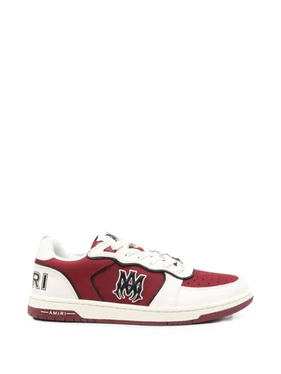 Amiri Newport Logo-patch Panelled Sneakers In Multi