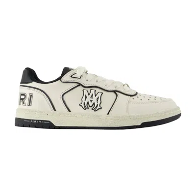 Amiri Newport Sneakers -  - Leather - White In Neutral