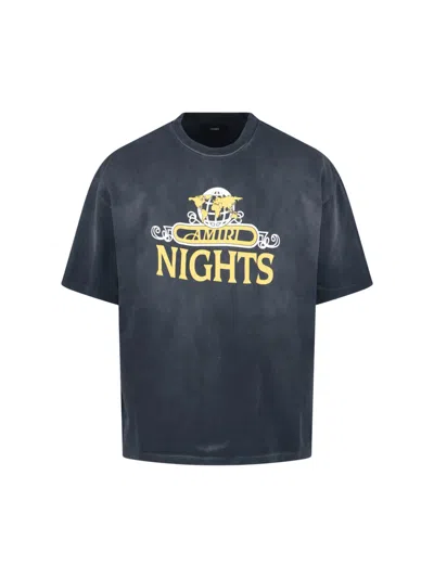 AMIRI NIGHTS LOGO T-SHIRT