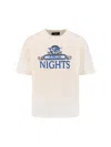Amiri Boxy-fit Graphic T-shirt With Midnight Message In Neutral